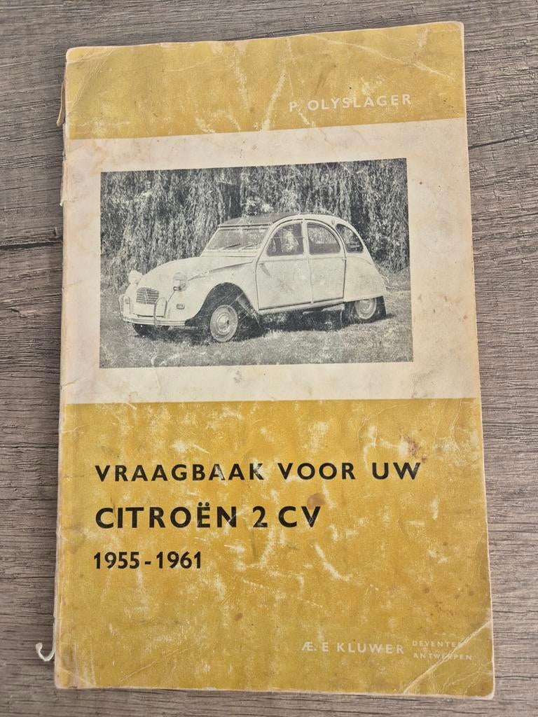 Vraagbaak Citroën 2CV 1955-1961 - P. Olyslager, Boeken, Auto's | Boeken, Gelezen, Citroën, Ophalen of Verzenden