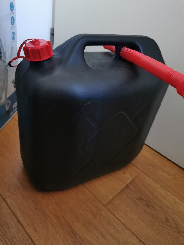 Jerrycan brandstof 20 L, Ophalen, Gebruikt