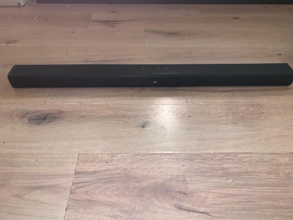 JBL Bar 3.1 Soundbar & Woofer met Dolby Audio en Bluetooth, Ophalen, Bluetooth, Zo goed als nieuw
