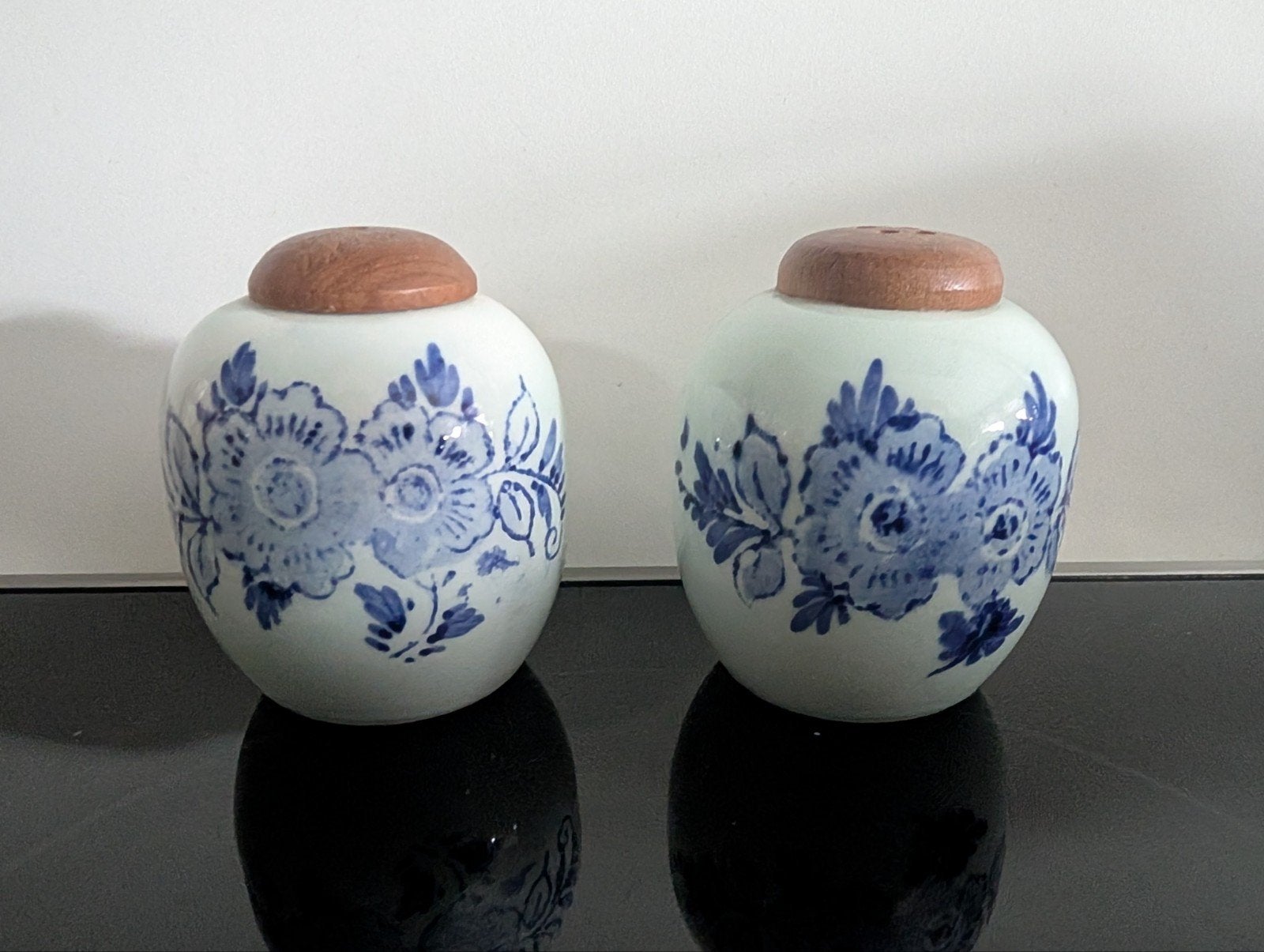 Peper en zout stel blauw, Ophalen of Verzenden