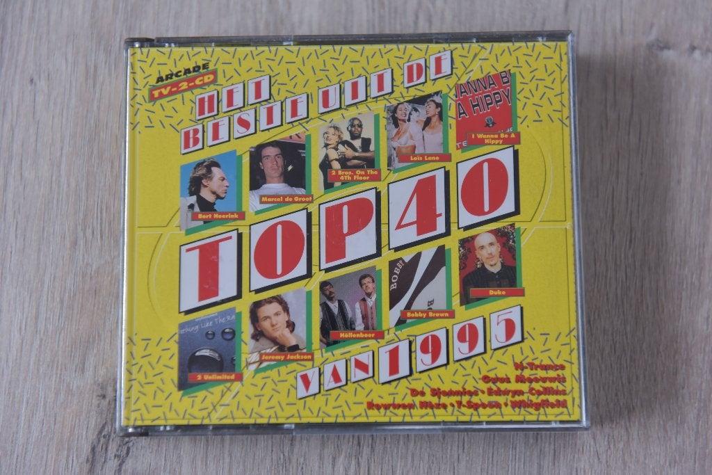 HET BESTE UIT DE TOP 40 VAN 1995 -- 2CDbox ARCADE TV-CD, Verzenden, Zo goed als nieuw, Pop