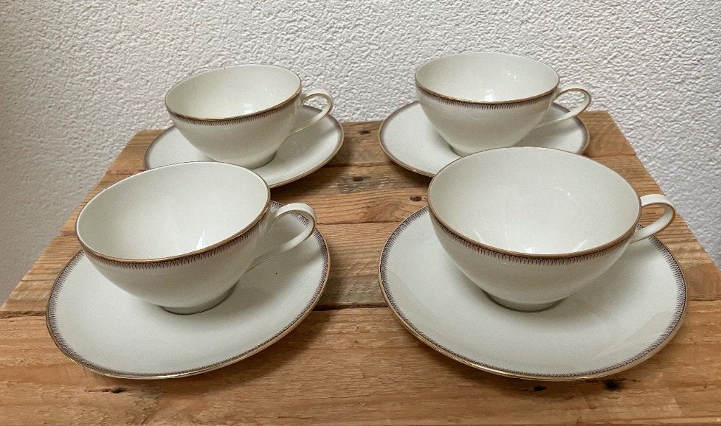 4 kop en schotels van Eschenbach, Ophalen of Verzenden