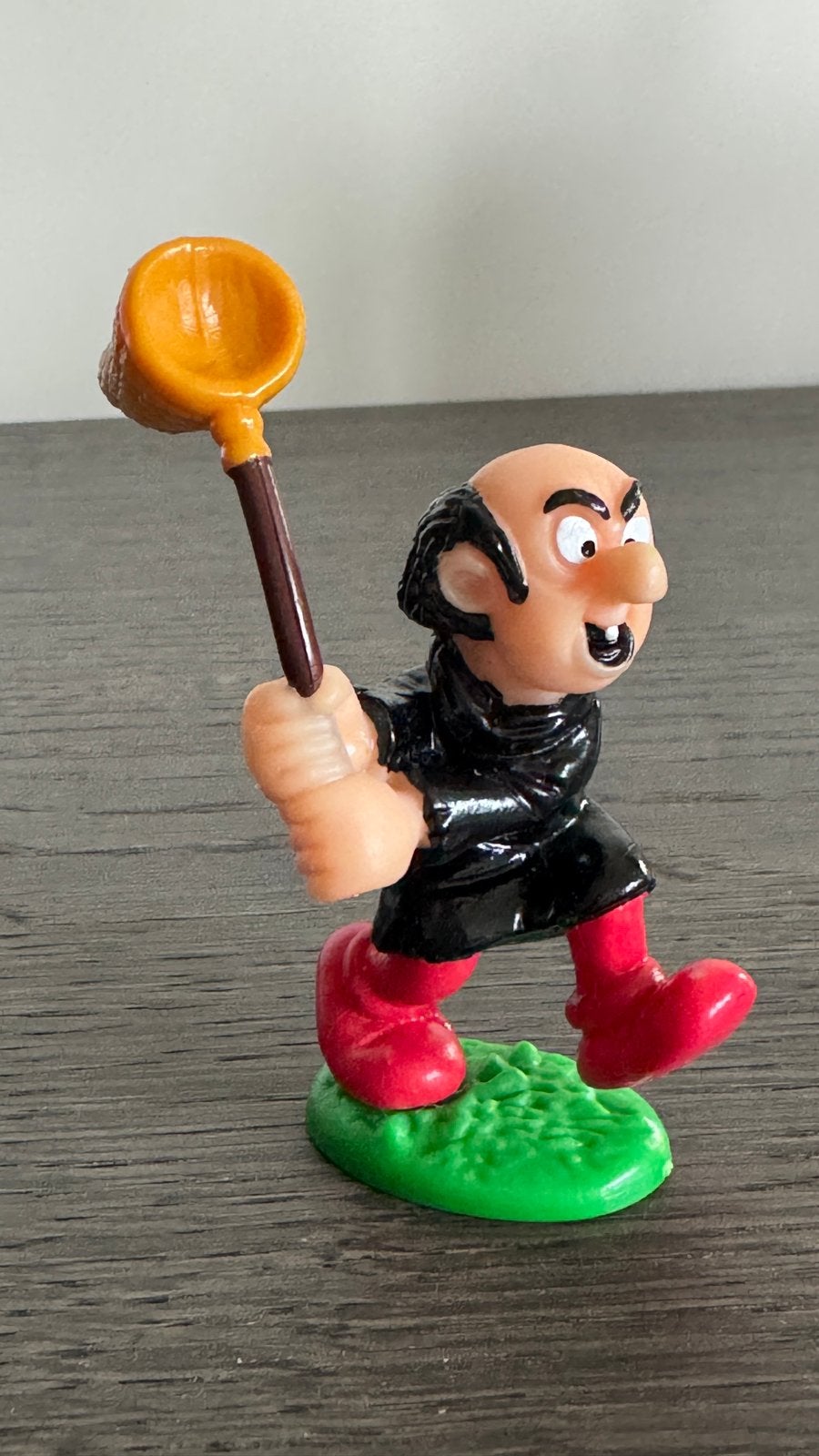 Gargamel met vangnet, Verzamelen, Smurfen, Ophalen of Verzenden, Zo goed als nieuw
