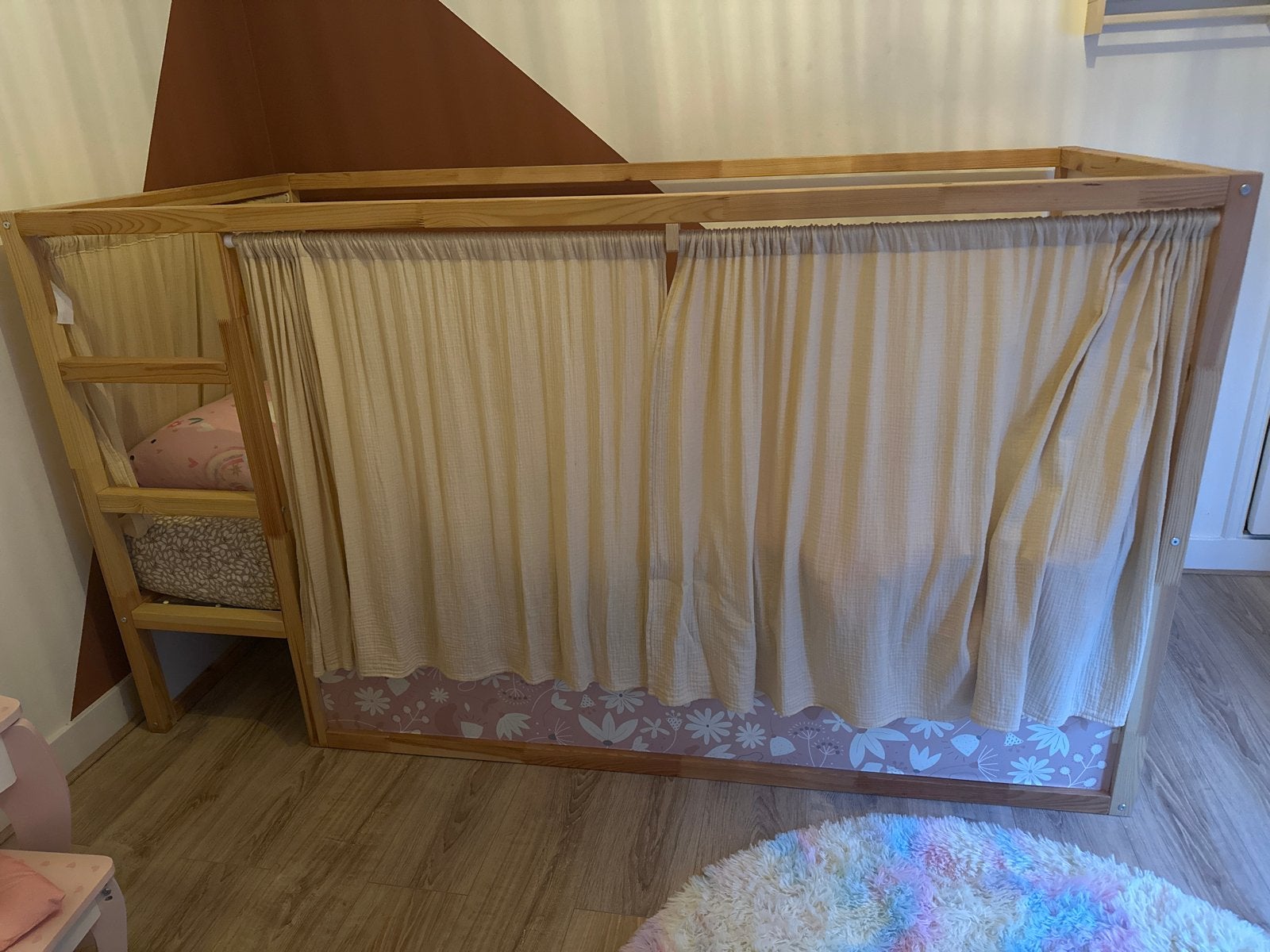 Ikea kura bed 90x200, Huis en Inrichting, Ophalen, 90 cm, Eenpersoons, Wit