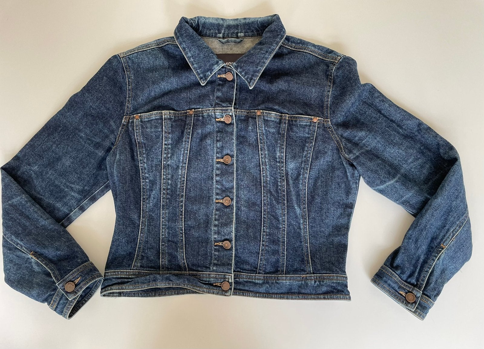 Demin jack spijkerjasje Mexx mt 38/40/42, Ophalen of Verzenden, Gedragen, Maat 38/40 (M), Blauw