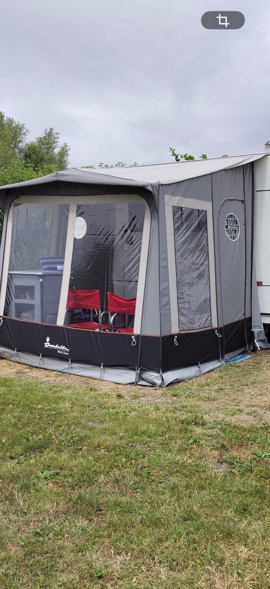 Isabella Minor Dawn Voortent - Zo goed als nieuw, Caravans en Kamperen, Ophalen of Verzenden, Zo goed als nieuw, Ten Cate All Season 240g/m2