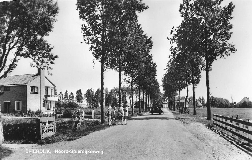 703-057-009 Spierdijk Noord-Spierdijkerweg, Verzamelen, Ansichtkaarten | Nederland, Verzenden, Voor 1920, Noord-Holland
