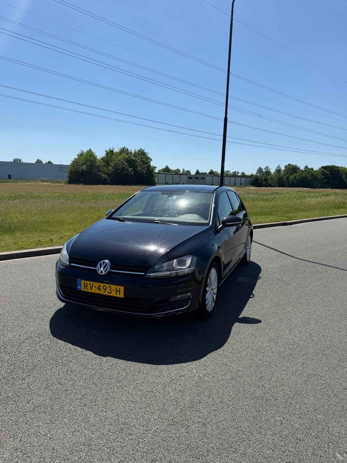 Volkswagen Golf 1.4 TSI 90KW DSG 2013 Zwart, Auto's, 4 cilinders, 1395 cc, 630 kg, Geïmporteerd