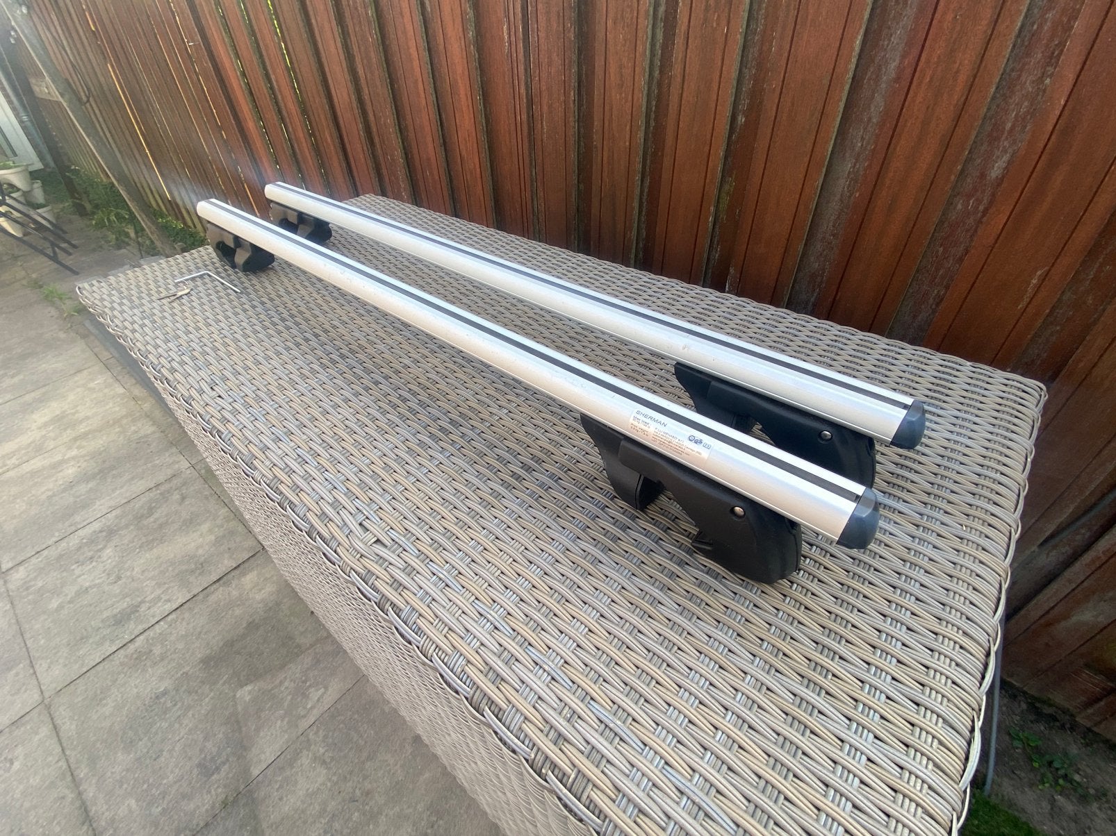 Open rail dakdragers, Auto diversen, Dakdragers, Zo goed als nieuw, Ophalen