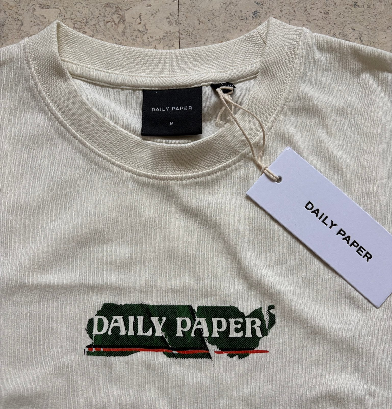 Daily Paper heren t-shirt maat M!, Ophalen of Verzenden, Zo goed als nieuw, Maat 46 (S) of kleiner, Groen