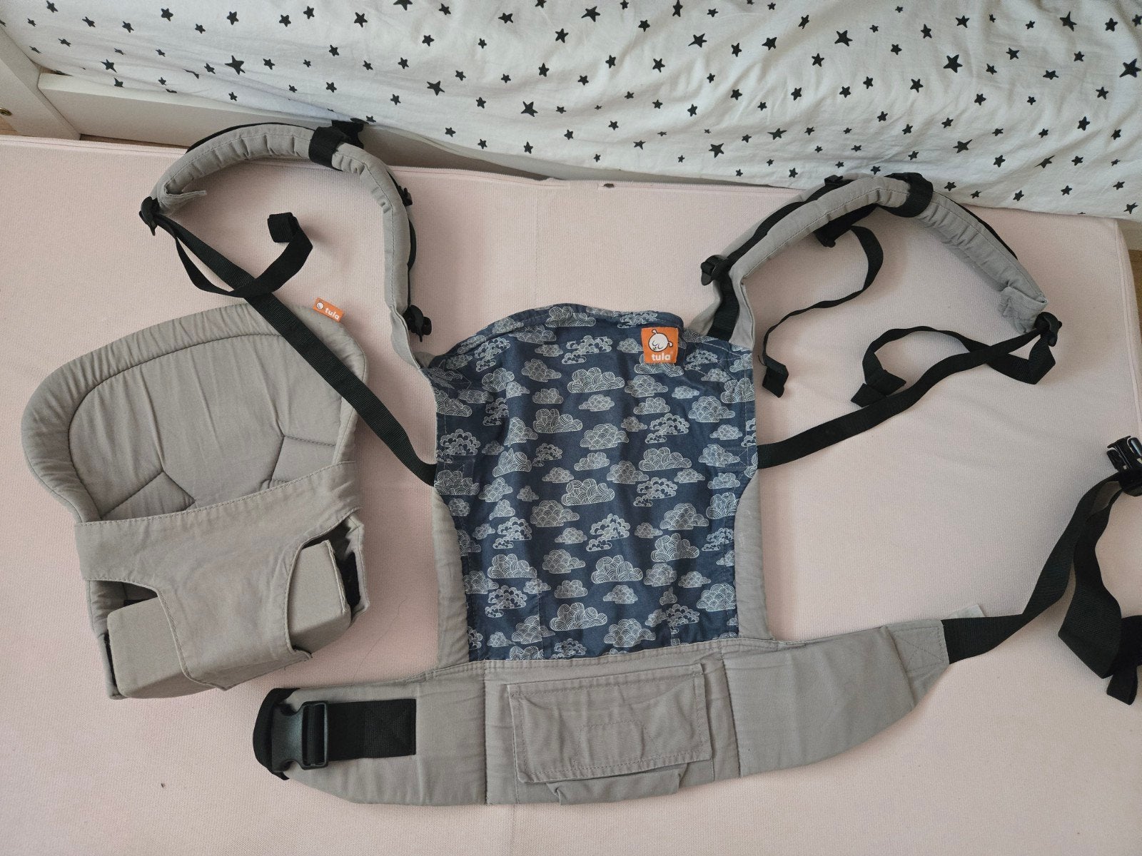 Draagzak Tula met insert, Ophalen, Buik of Rug, Draagzak, Overige merken