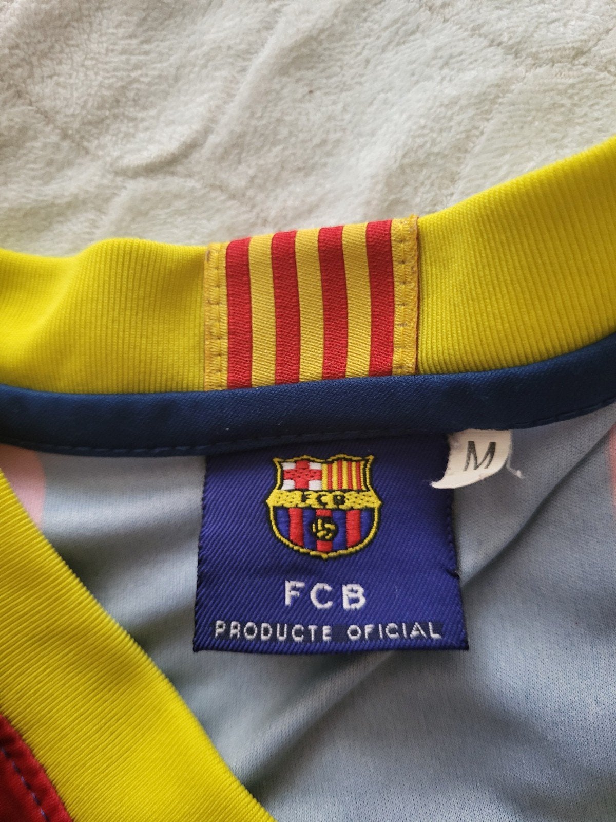 FC Barcelona Messi Shirt Maat M - Zo goed als nieuw, Ophalen of Verzenden