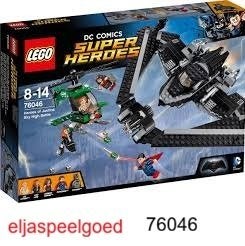 Lego Batman 76046 Heroes of Justice Sky High Battle 8-14, Lego, Nieuw, Ophalen of Verzenden, Complete set