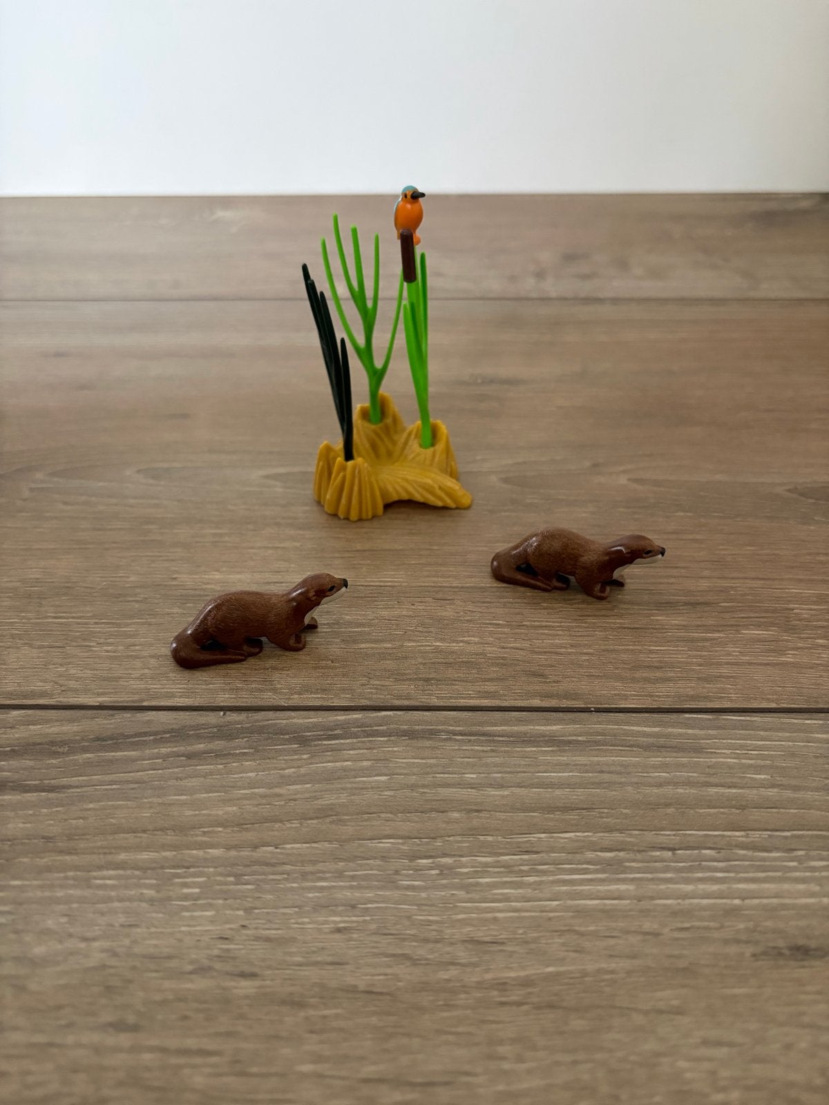 Playmobil otters met ijsvogel - Zo goed als nieuw, Kinderen en Baby's, Wild life, Complete set, Ophalen of Verzenden, Zo goed als nieuw