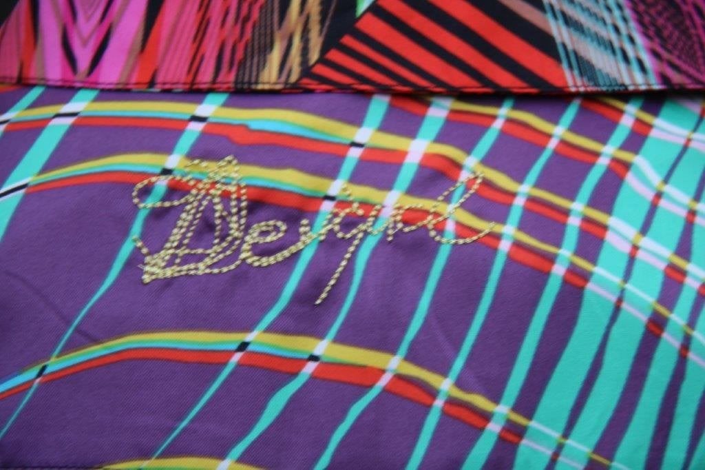 Doorknoopjurk gekleurd Desigual mt 40 Vaste prijs, Maat 38/40 (M), Overige kleuren, Ophalen of Verzenden, Zo goed als nieuw
