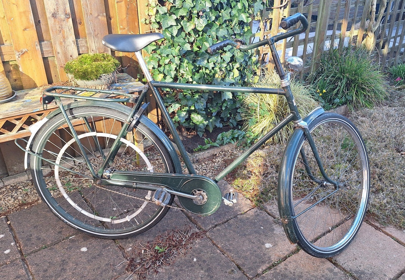 Union heren fiets uit 1976, Ophalen