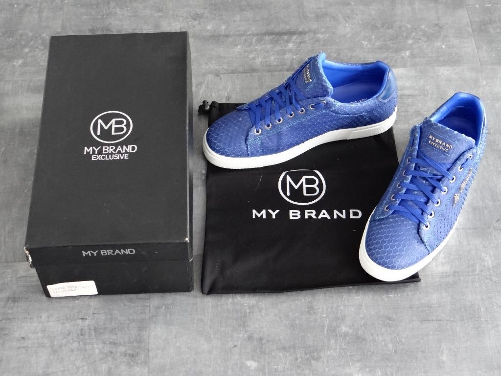 My Brand Exclusive Sneakers Blauw maat 42, My Brand, Verzenden, Blauw, Sneakers of Gympen