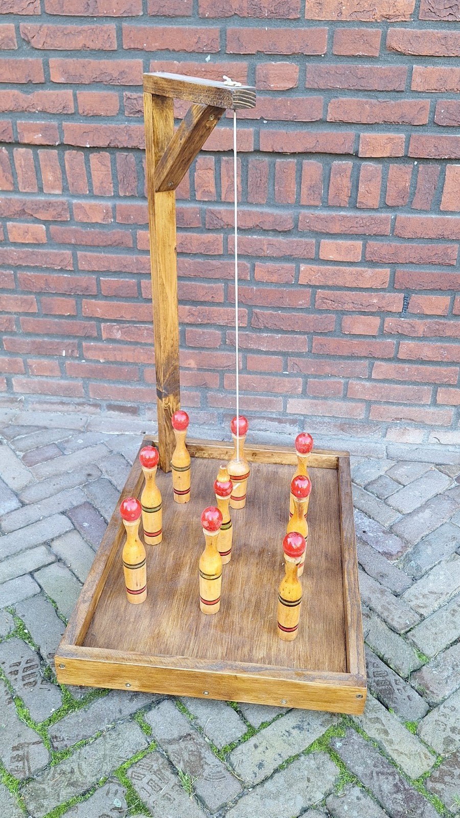 Tafel kegelen, Vijf spelers of meer, Ophalen, Zo goed als nieuw