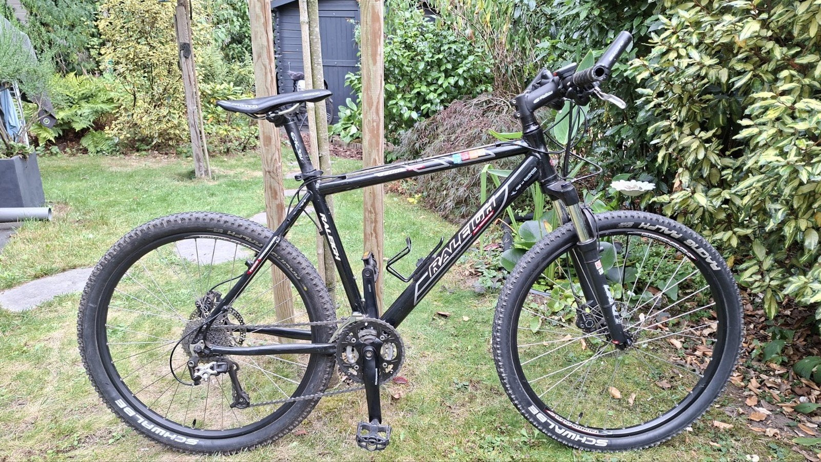 Mountainbike Raleigh, Gebruikt, Meer dan 20 versnellingen, Schijfrem, Ophalen