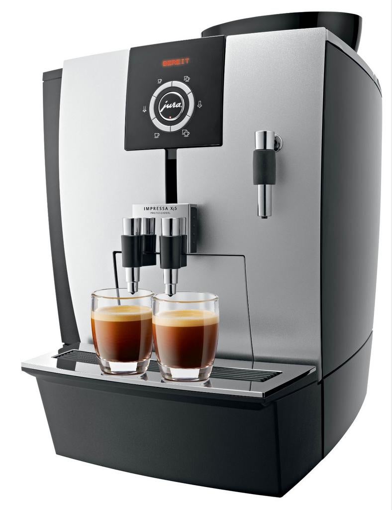 Jura Impressa XJ5 Professional Koffiemachine gereviseerd, 10 kopjes of meer, Koffiemachine, Zo goed als nieuw, Afneembaar waterreservoir