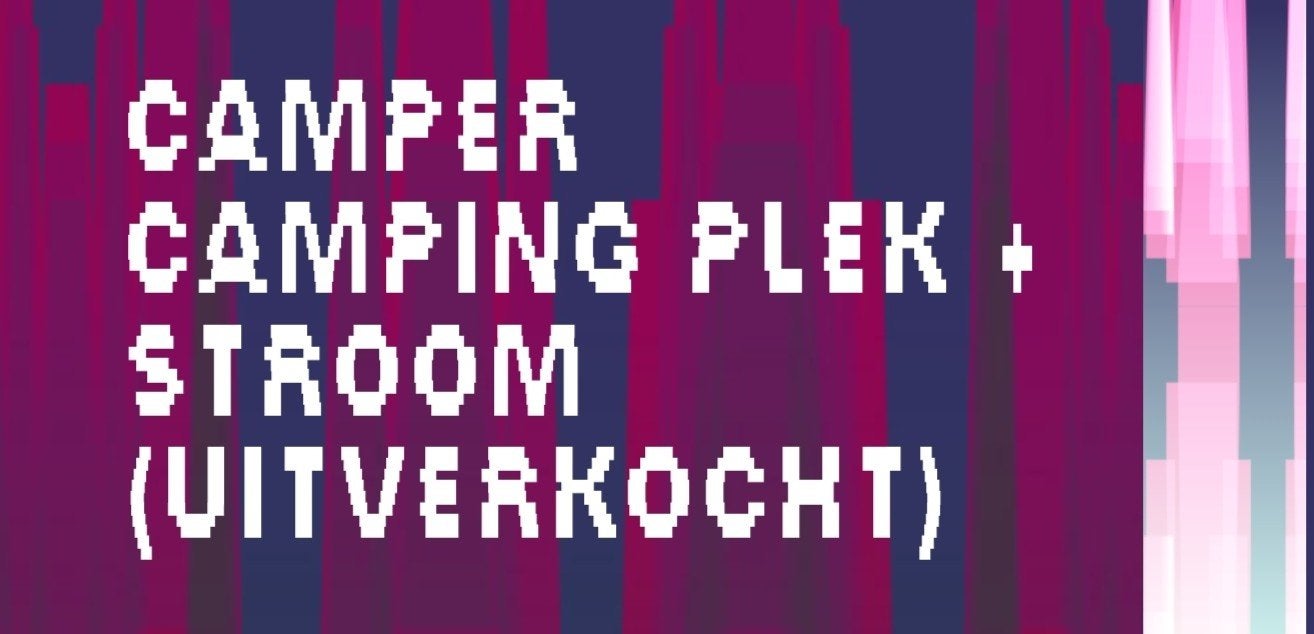 Lowlands ’26 Camper Camping Incl Stroom 1 ticket, Eén persoon, Meerdaags