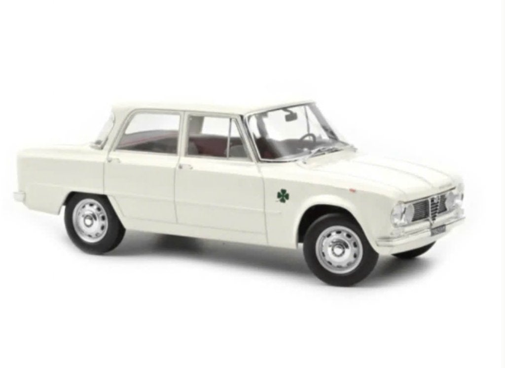Alfa Romeo Giulia TI Super 1963 Wit 1/18 NOREV ref: 187970, Verzenden, Nieuw, Auto, Norev