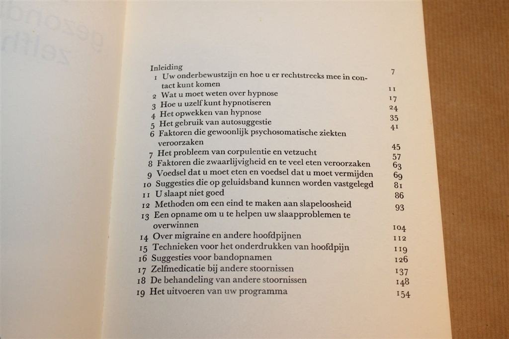 Een Betere Gezondheid door Zelfhypnose — Lecron 1974, Boeken, Ophalen of Verzenden, Gelezen