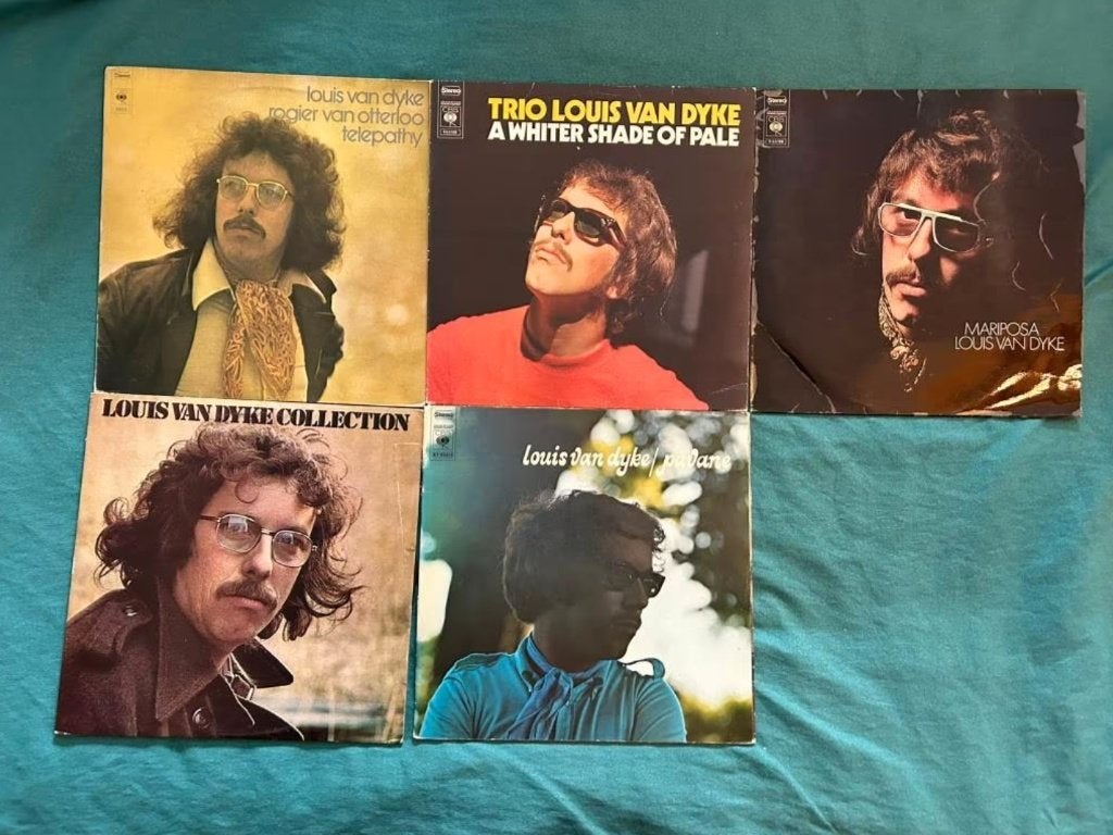 5 LP's Louis van Dycke (ook per stuk te koop), LP, Gebruikt, Ophalen of Verzenden, Levenslied of Smartlap