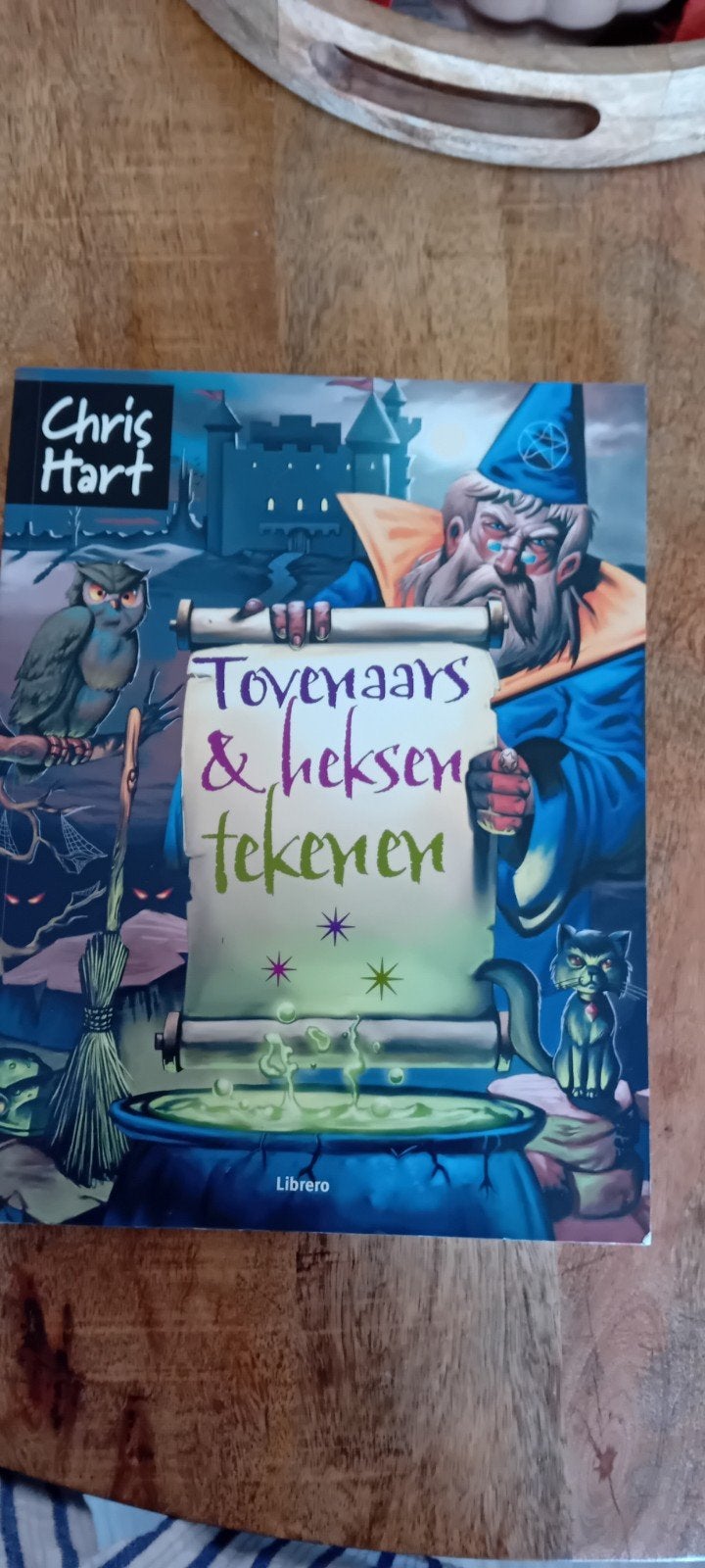 Tovernaars & Heksen Tekenen - Chris Hart Tekenboek, Ophalen, Gebruikt, Boek of Gids