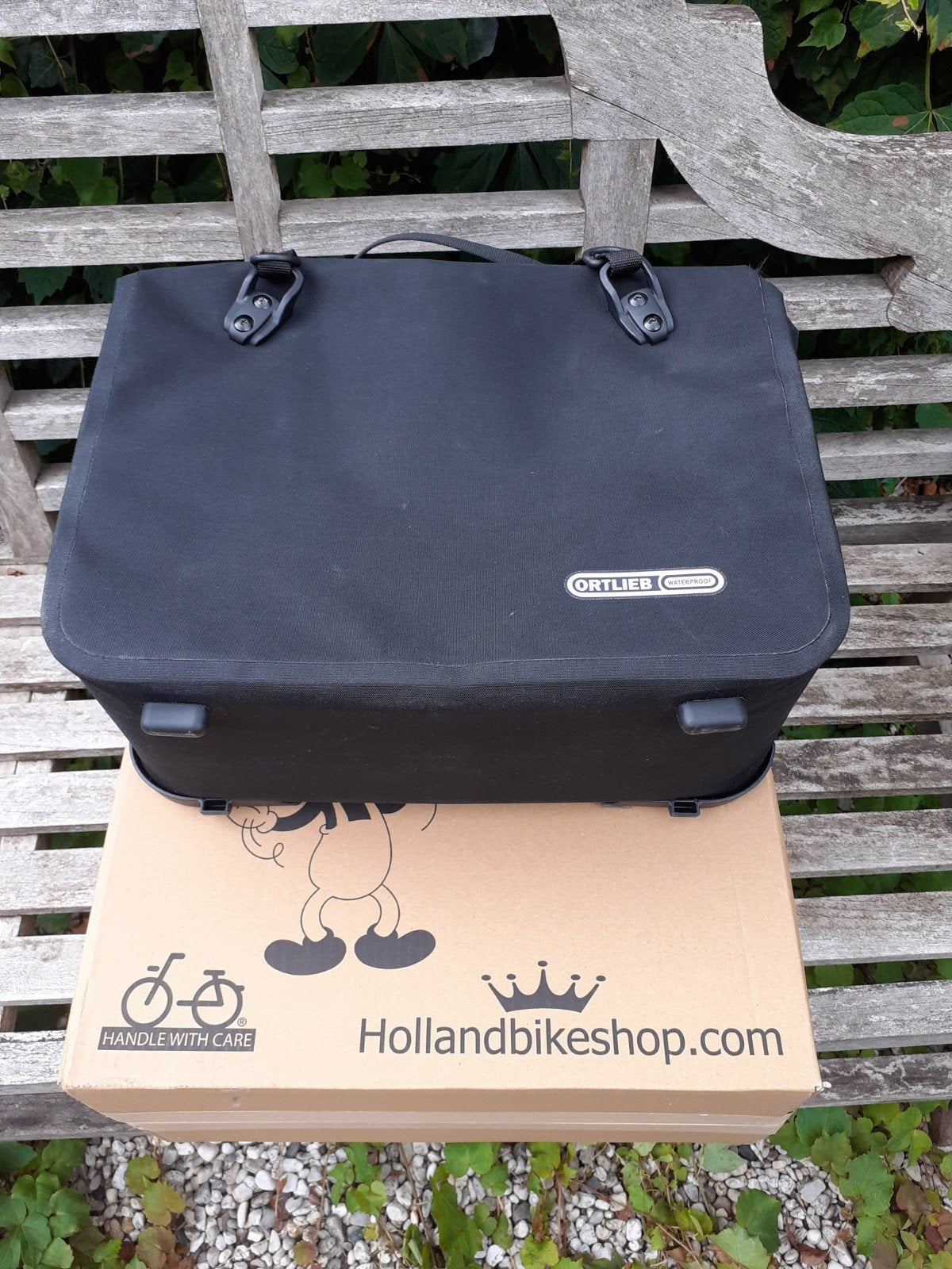 Ortlieb Fietstas/Schoudertas Office Bag L QL2.1 - Zwart, Ophalen of Verzenden