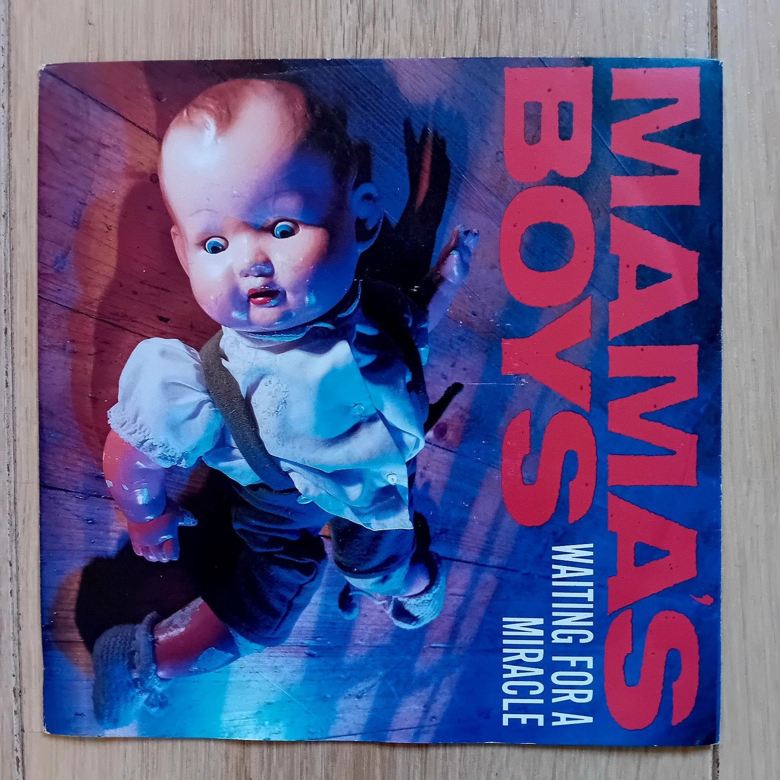Mama's Boys - Waiting for a miracle single 7" rock hardrock, Cd's en Dvd's, Vinyl Singles, 7 inch, Ophalen of Verzenden, Zo goed als nieuw