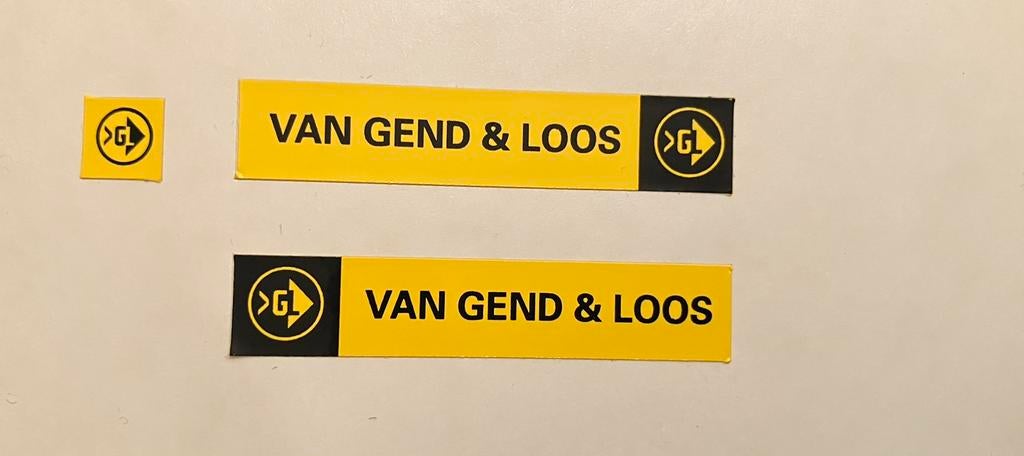 Sticker setje voor het Commer busje Van Gend & loos Lion Car, Ophalen of Verzenden, Nieuw, Overige typen, Overige merken