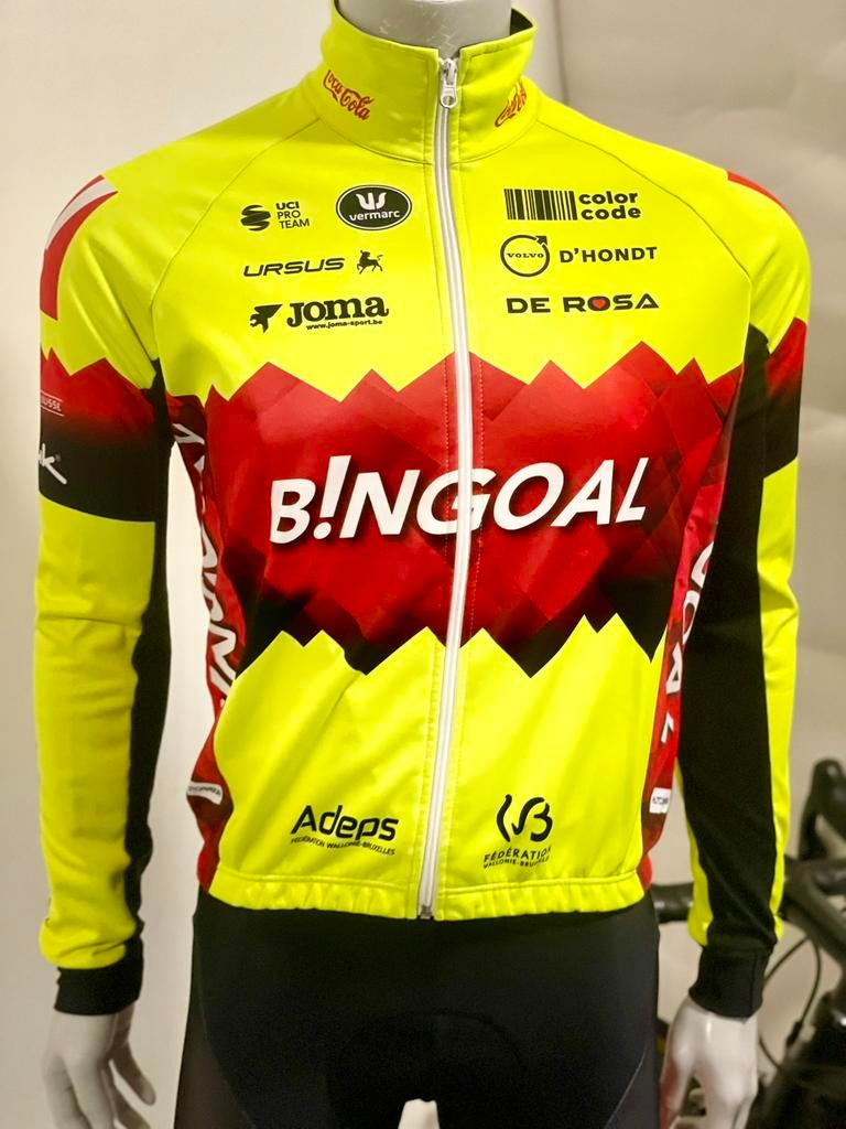 Wielrenkleding wielrenjasje inrijjasje fietsjas maat S, S, Heren, Ophalen of Verzenden, Zo goed als nieuw