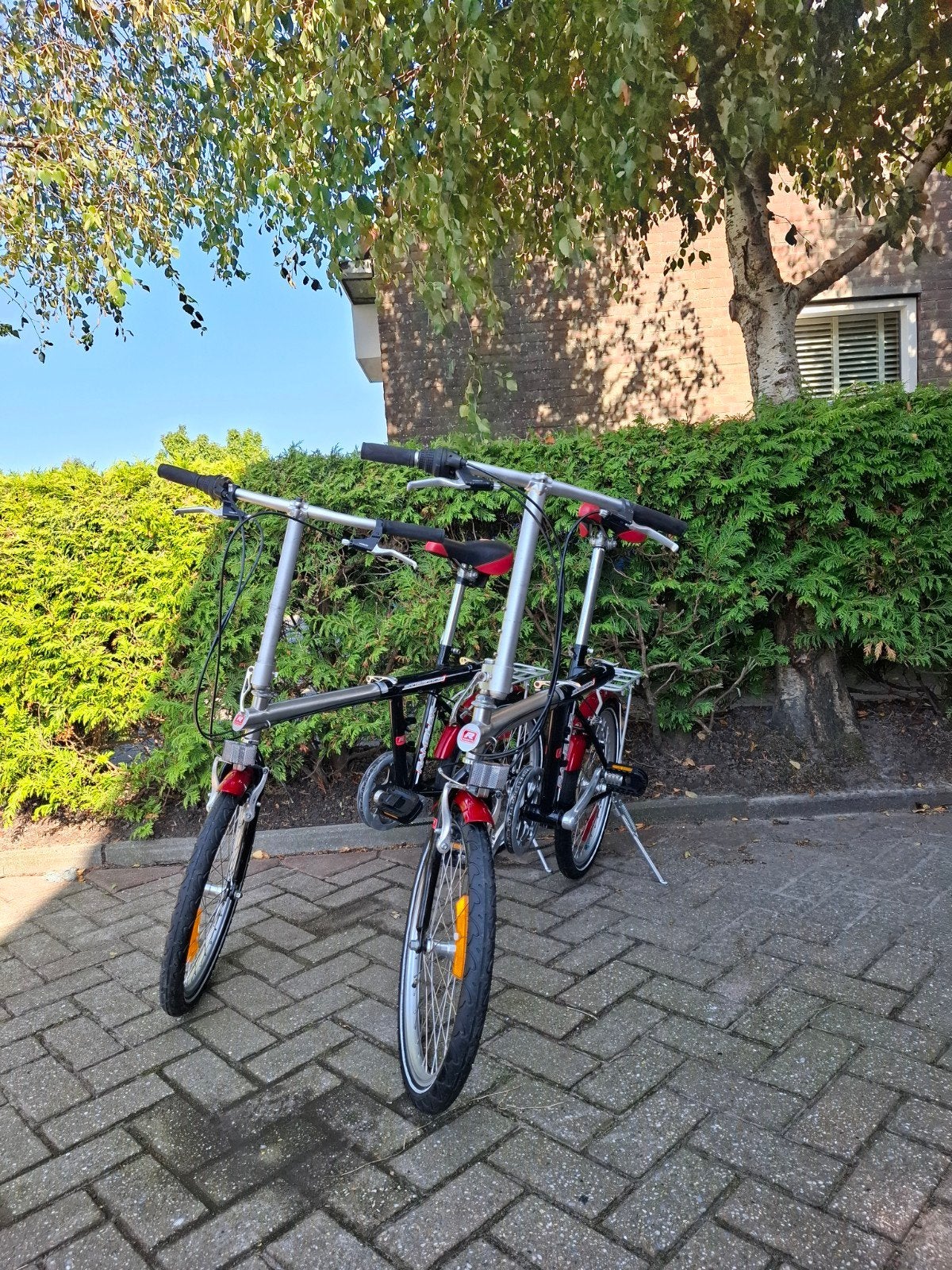 Set van 2 Rambler Stretch Vouwfietsen / Bootfietsen, 20 inch of meer, Versnellingen, Zo goed als nieuw, Totaal opvouwbaar