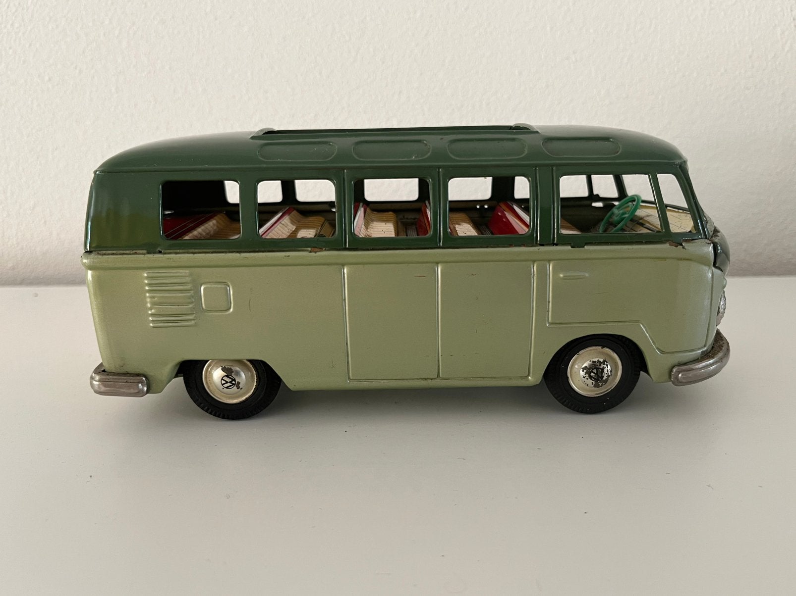 Bandai Volkswagen bus blikken speelgoed, Ophalen of Verzenden