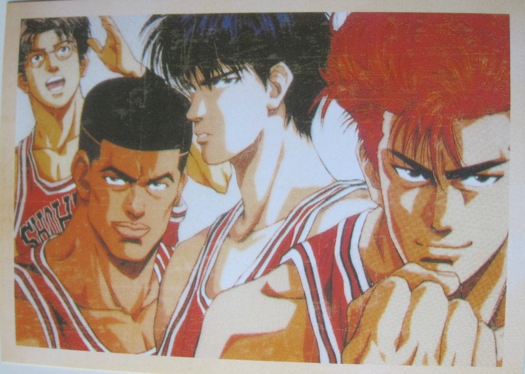 Nieuwe ansichtkaart met afbeelding uit Slam dunk, Ophalen of Verzenden, 1980 tot heden, Ongelopen, Overige thema's