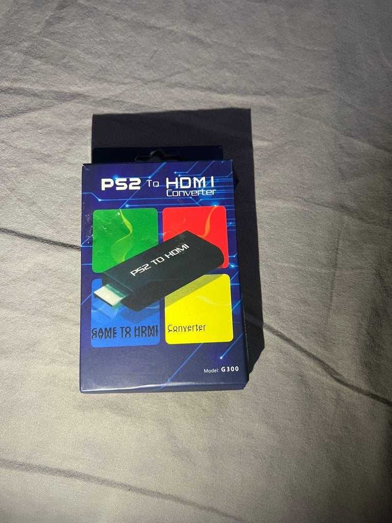 PS2 naar HDMI Converter, Verzenden, Zo goed als nieuw, Overige typen, PlayStation 2