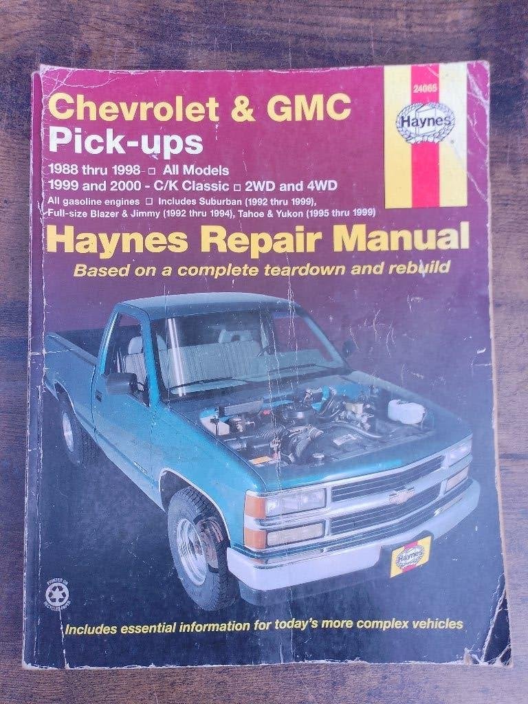 Haynes werkplaatshandboek Chevrolet & GMC Pick-Up 1988 -2000, Verzenden, Gelezen, Chevrolet