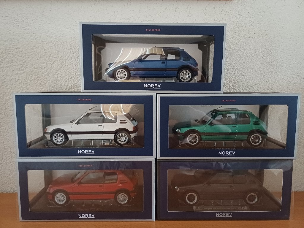 Peugeot 205 GTI 1.9 Collection / PTS / Griffe Norev NEW OVP, Ophalen of Verzenden, Nieuw, Auto, Norev