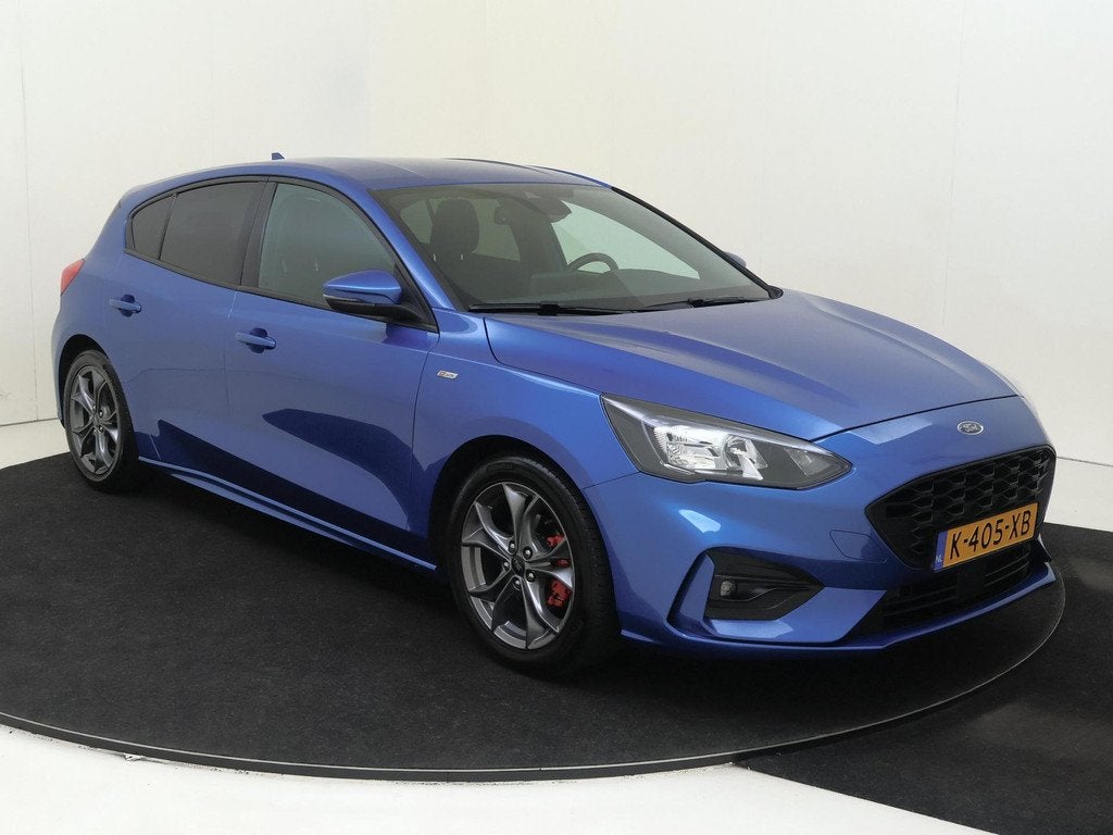 Ford Focus 1.0 EcoBoost Hybrid ST Line X Business, Auto's, Ford, Gebruikt, Euro 6, Blauw, Origineel Nederlands