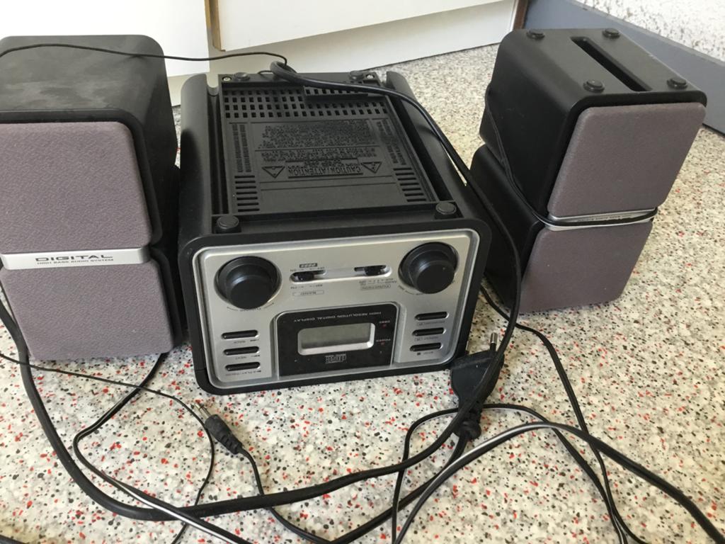 Compacte Microset Radio, Audio, Tv en Foto, Stereo-sets, Gebruikt, Overige merken, Microset, Ophalen