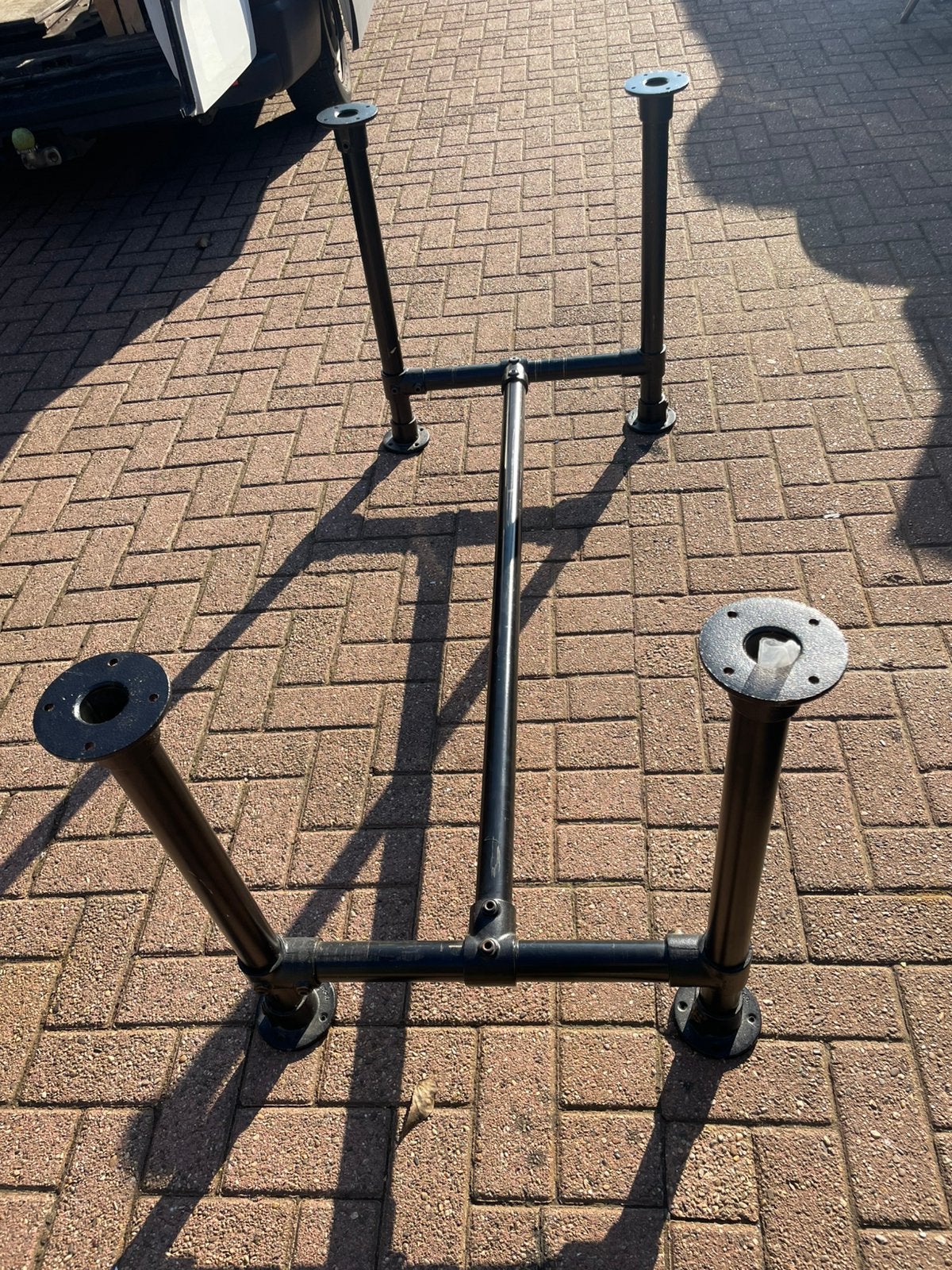 Steigerbuis onderstel tafel, Ophalen, 50 tot 100 cm, Zo goed als nieuw, Metaal