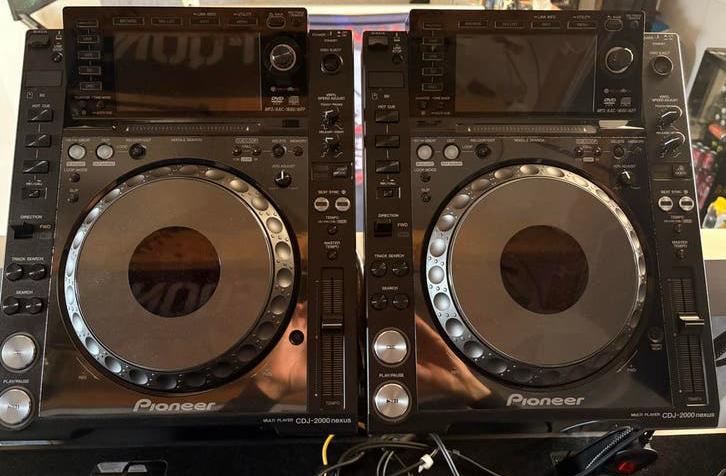 2 Pioneer CDJ-2000 NXS1 - Professionele DJ-speler, Ophalen of Verzenden, Gebruikt, Dj-set, Pioneer