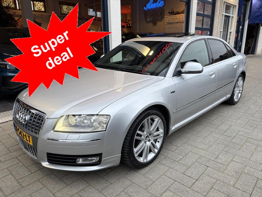 Audi A8 5.2 S8 quattro FULL OPTIONS/TOPSTAAT (bj 2008), Auto's, Audi, Automaat, Gebruikt, 5204 cc, 120 €/maand