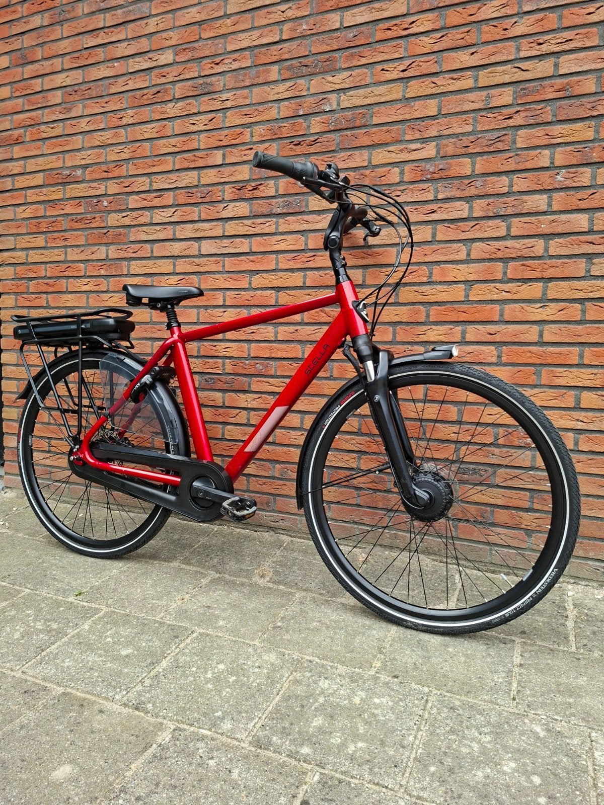 Stella Vicenza Superior Red FDST Elektrische Fiets *ZGAN*, Overige merken, Versnellingen, Ophalen of Verzenden, Zo goed als nieuw