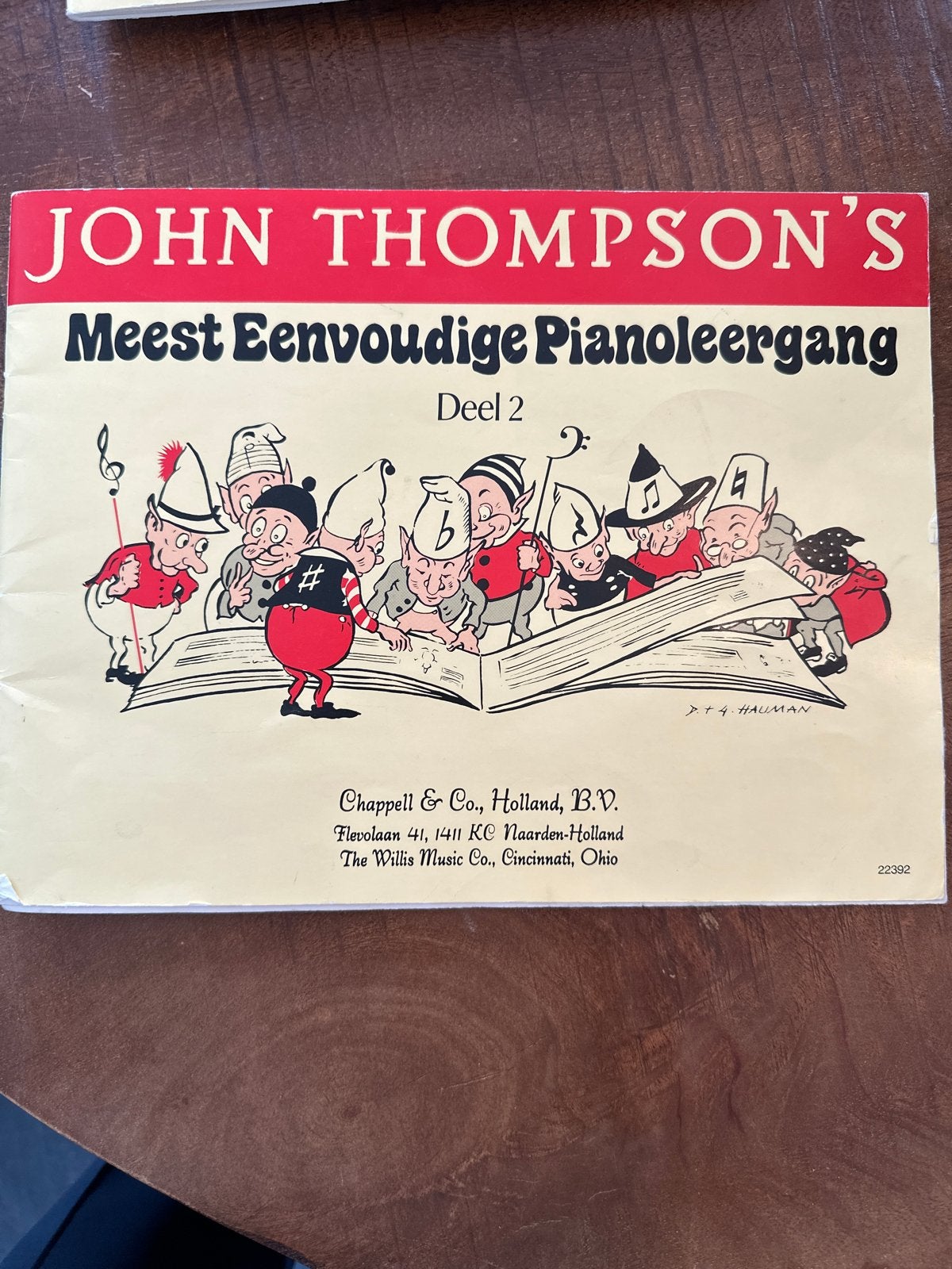 John Thompson's Meest Eenvoudige Pianoleergang Deel 2, Muziek en Instrumenten, Bladmuziek, Gebruikt, Klassiek, Les of Cursus, Ophalen of Verzenden