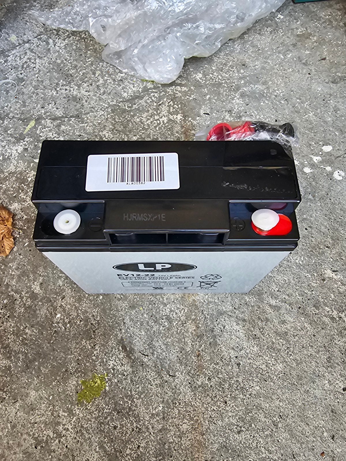 LP EV12-22 12V 22Ah VRLA AGM Accu - Elektrisch Voertuig, Ophalen of Verzenden, Nieuw