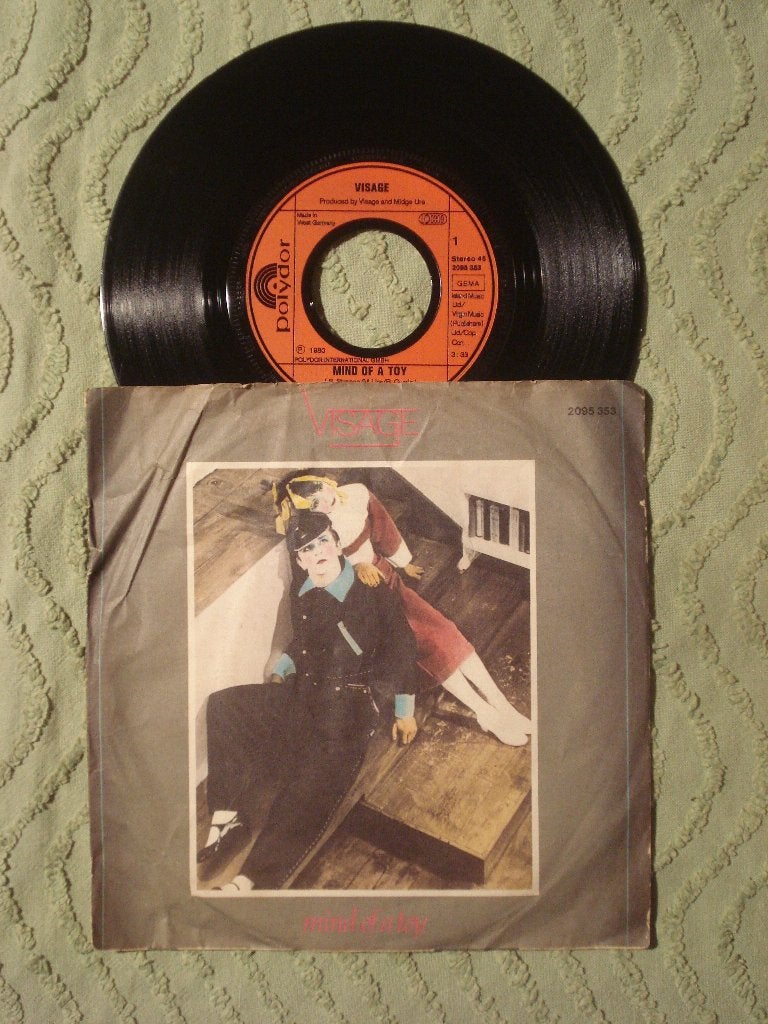 Visage 7" Vinyl Single: ‘Mind of a toy’ (Duitsland), Ophalen of Verzenden, Gebruikt, 7 inch, Pop