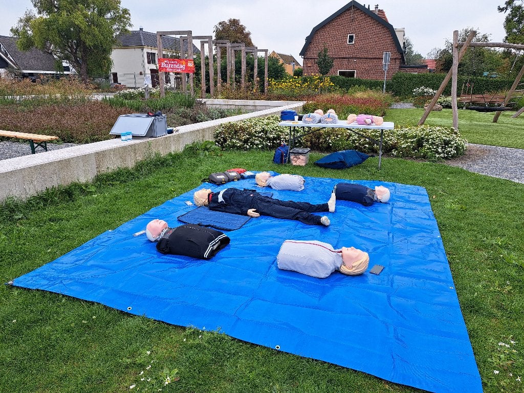 Cursusmateriaal reanimatie en EHBO, Ophalen, Gebruikt, Boek, Overige typen