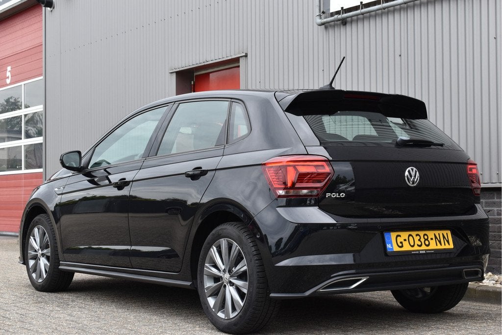 Volkswagen Polo 1.0 TSI R-line Automaat! Origineel NL Beats,, Stof, Gebruikt, Euro 6, Origineel Nederlands